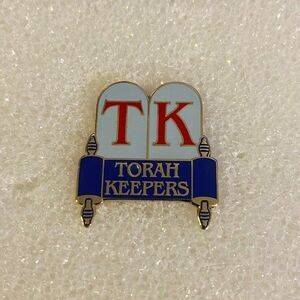Torah Keepers Enamel Lapel Pin
